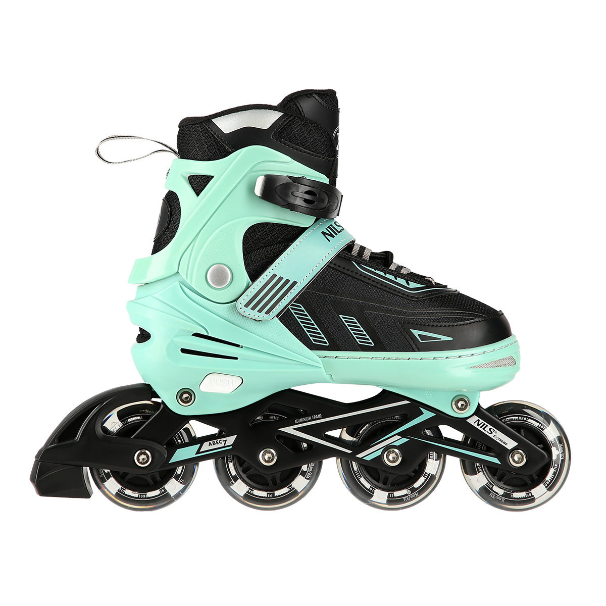 Kolečkové brusle NILS Extreme NA11230, mátové, vel.L (39-42)