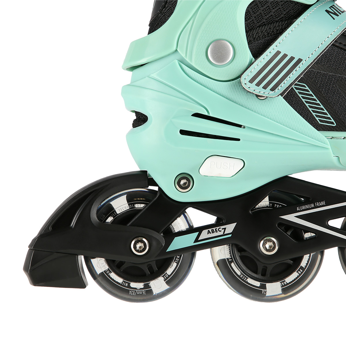 Kolečkové brusle NILS Extreme NA11230, mátové, vel.L (39-42)