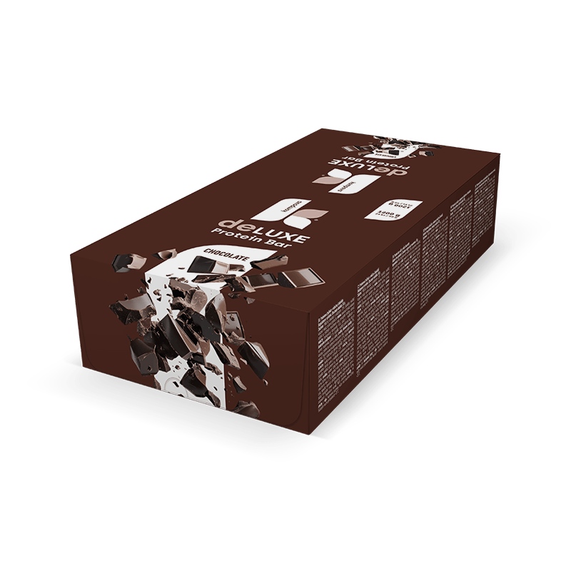 Kompava Protein Bar DeLuxe, čokoláda, 24x50g, karton