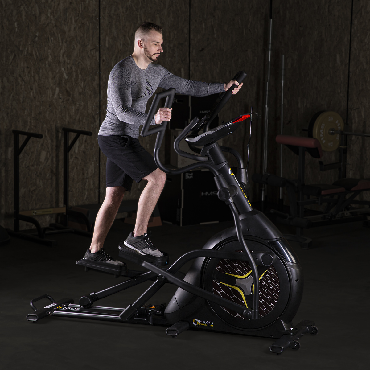 Magnetický eliptický trenažér HMS Premium H1802, nostnost 150 kg
