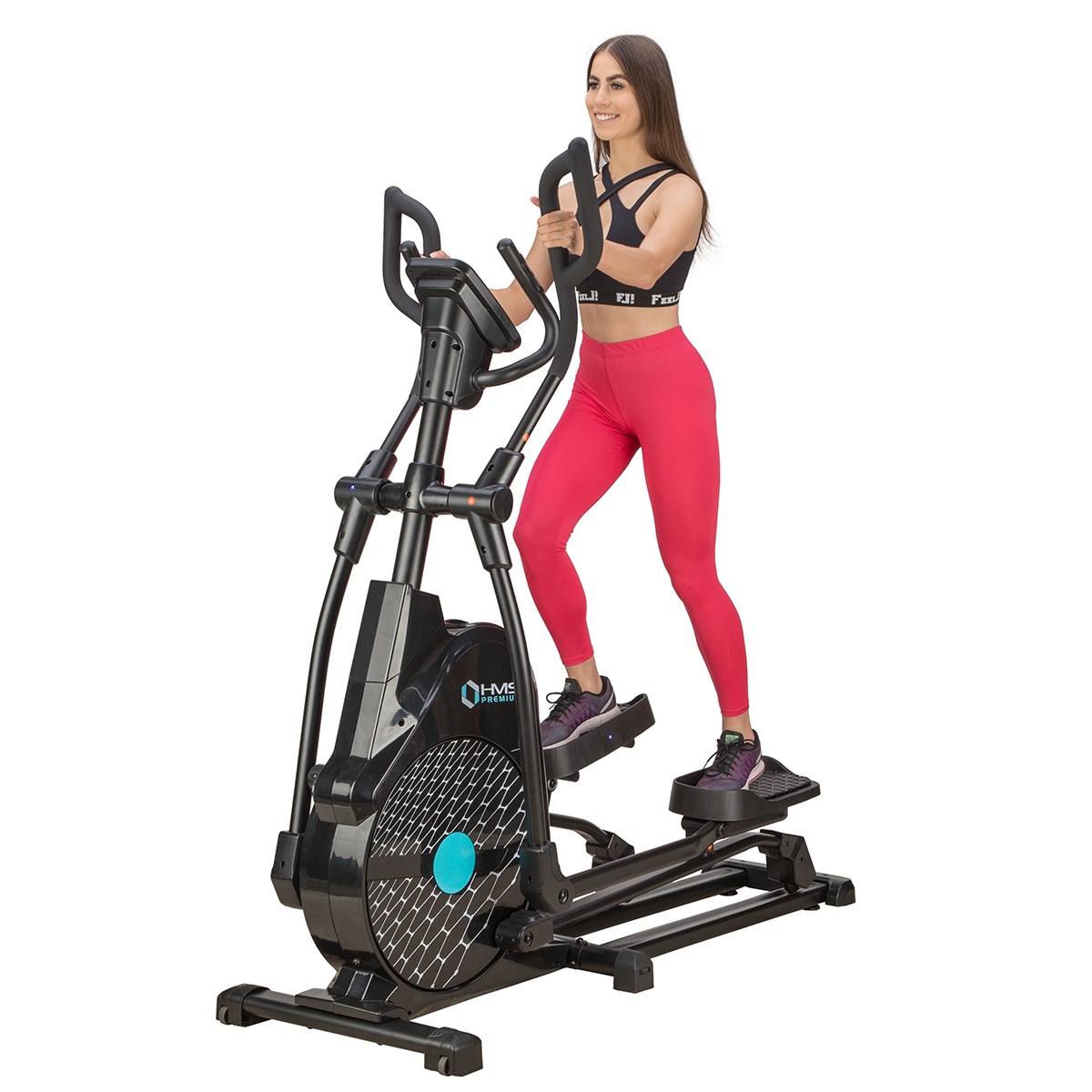 Magnetický eliptický trenažér HMS Premium H6319, nostnost 120 kg