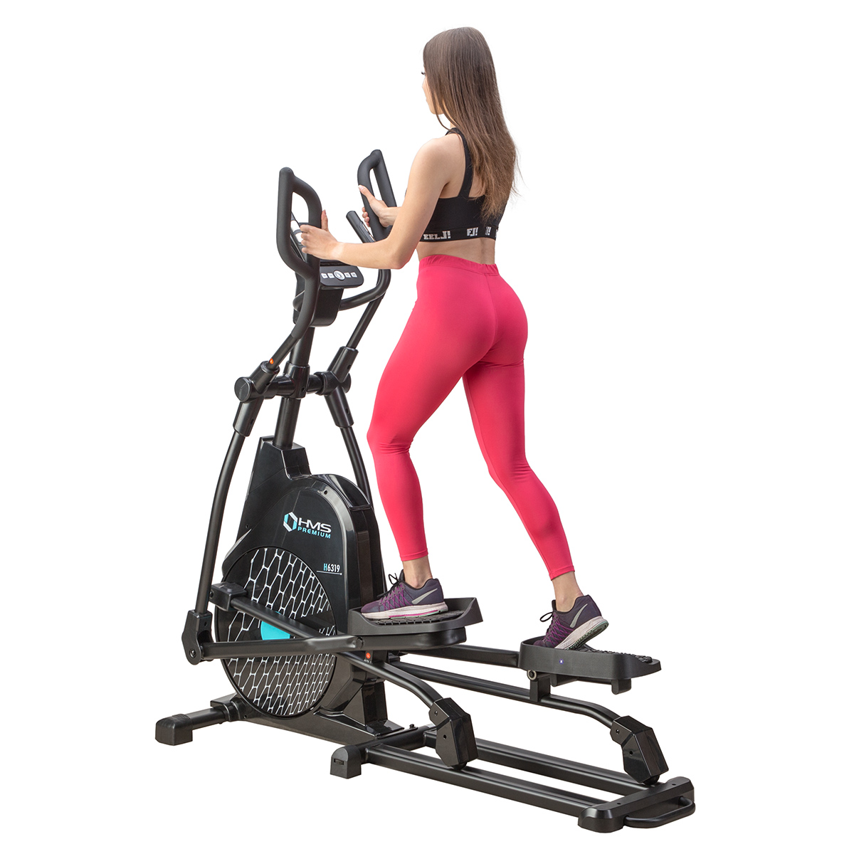 Magnetický eliptický trenažér HMS Premium H6319, nostnost 120 kg