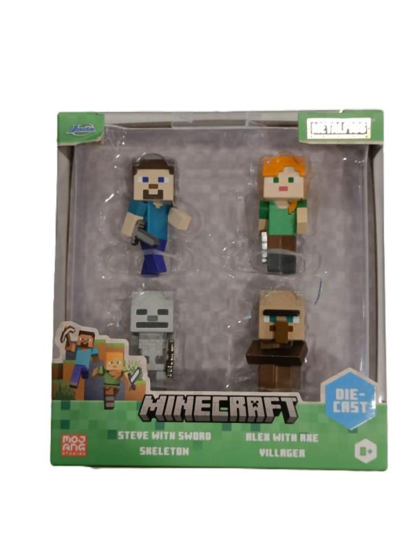 Minecraft figurky, sada 4 ks
