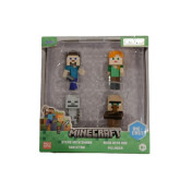 Minecraft figurky, sada 4 ks