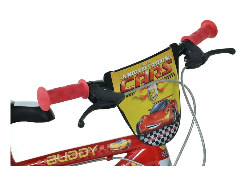 Dino Bikes Dětské kolo Auta Cars červené 14"