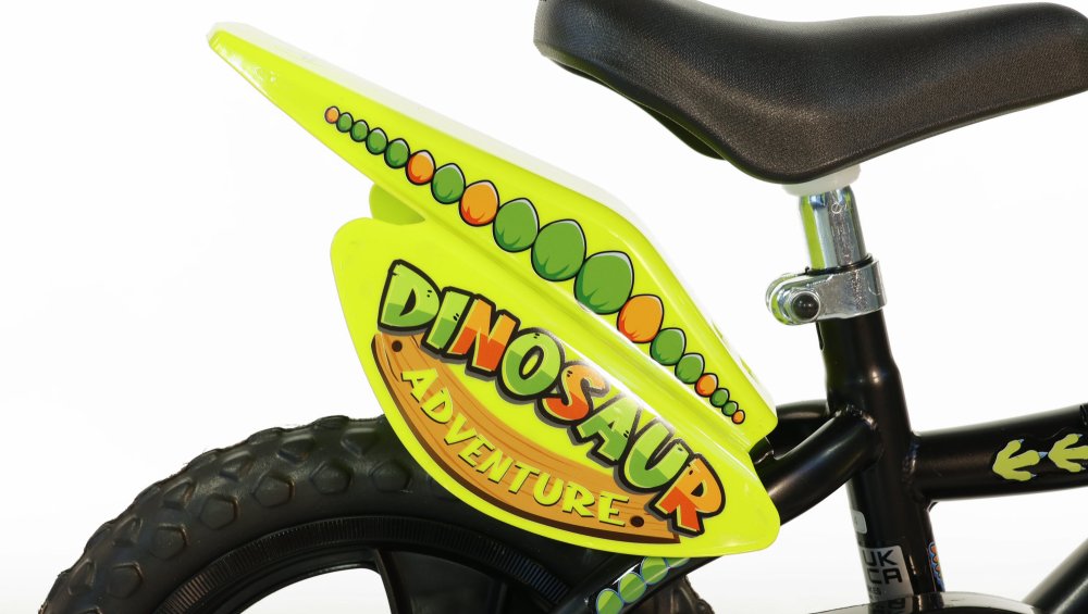 Dino Bikes Dětské kolo Dinosaur 12", černé