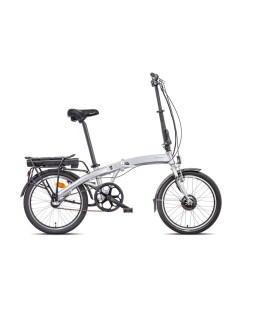Liberty e-Hyperion 3spd Skládací elektrokolo 36V, 14 Ah, stříbrné