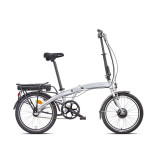 Liberty e-Hyperion 3spd Skládací elektrokolo 36V, 14 Ah, stříbrné