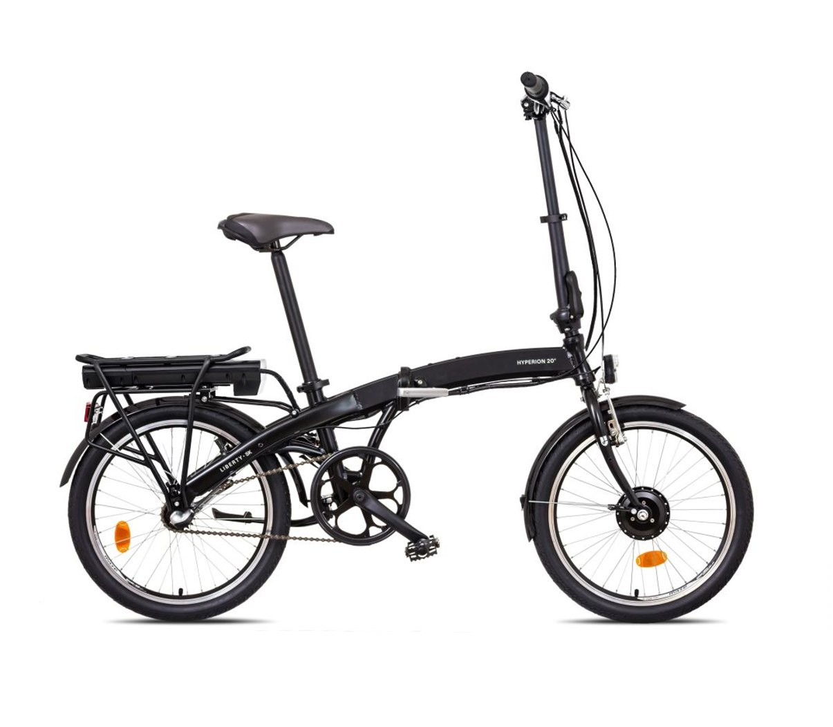 Liberty e-Hyperion 3spd Skládací elektrokolo 36V, 17,5 Ah, černé