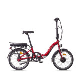 Liberty e-Pegas Nexus 3spd Skládací elektrokolo 36V, 17,5 Ah, červené