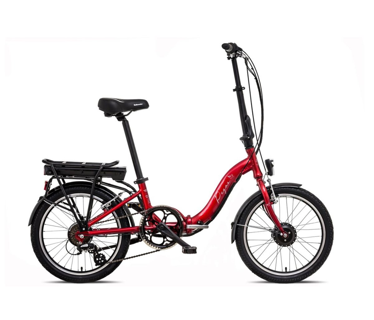 Liberty e-Pegas 7spd Skládací elektrokolo 36V, 17,5 Ah, červené