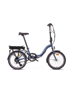 Liberty e-Pegas 7spd Skládací elektrokolo 36V, 14 Ah, zadní motor, modré