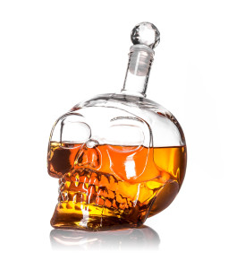 Karafa s křišťálová lebka 650 ml 