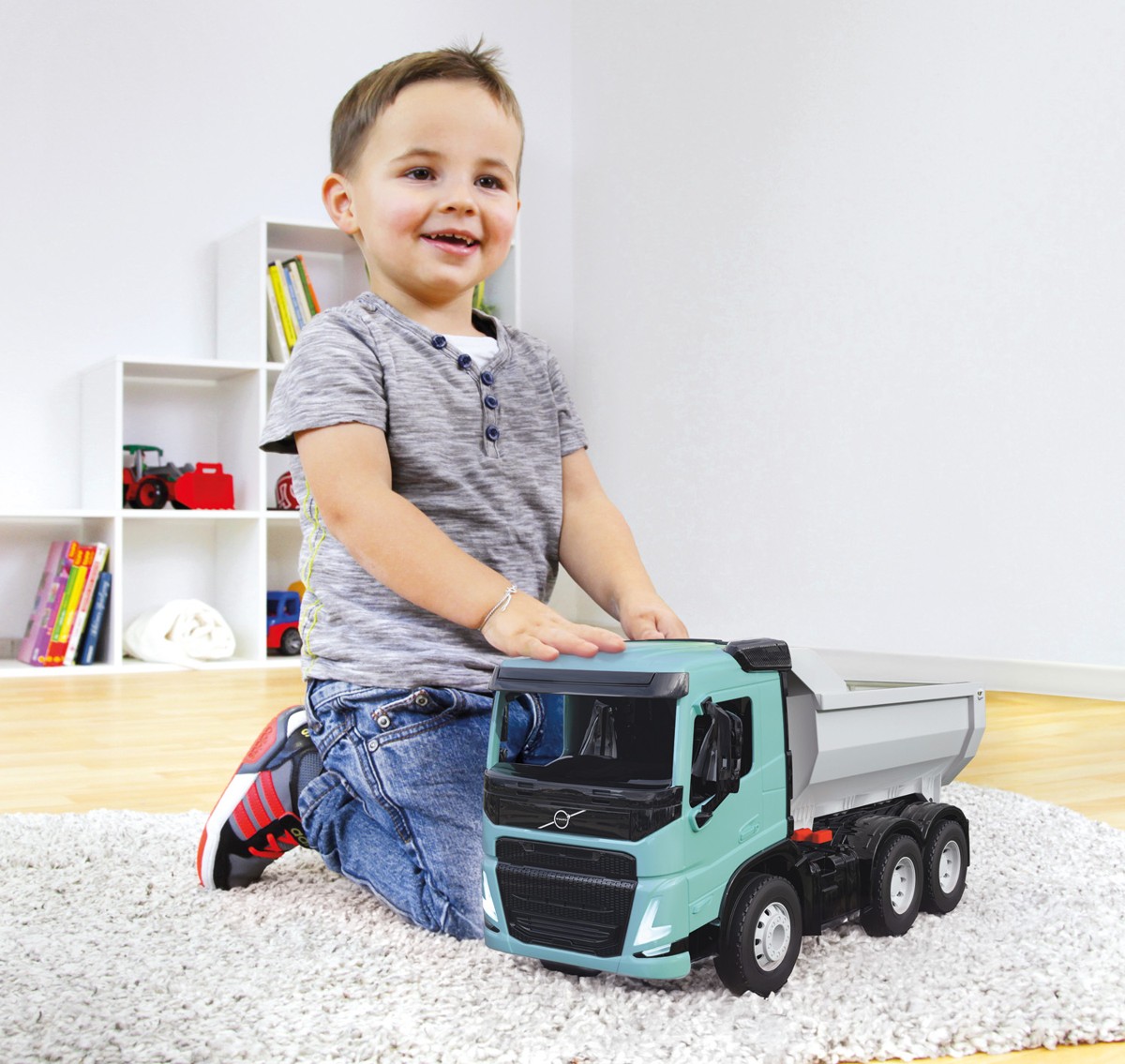 Lena 4636 Worxx Volvo sklápěč v kartónu