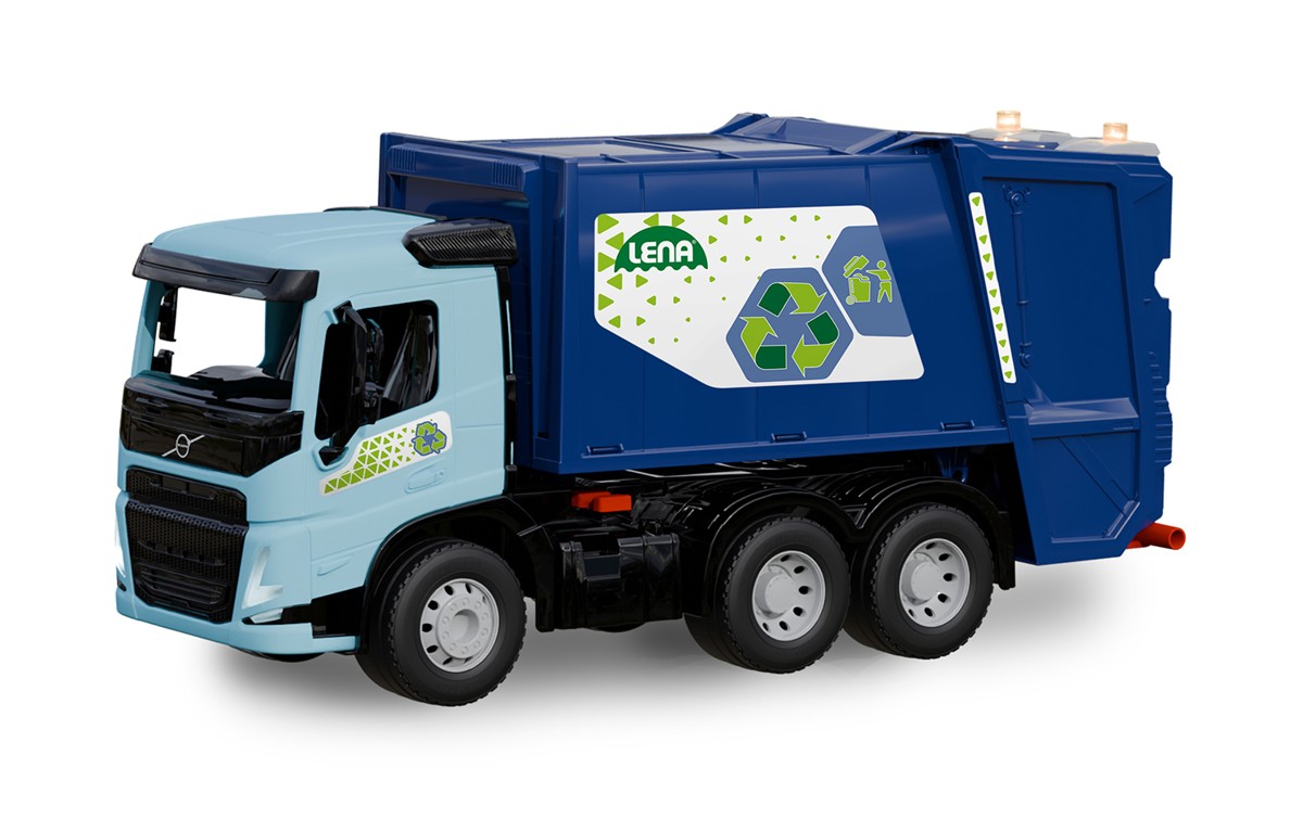 Lena 4624 Worxx Popelářské auto, 54x19x26 cm