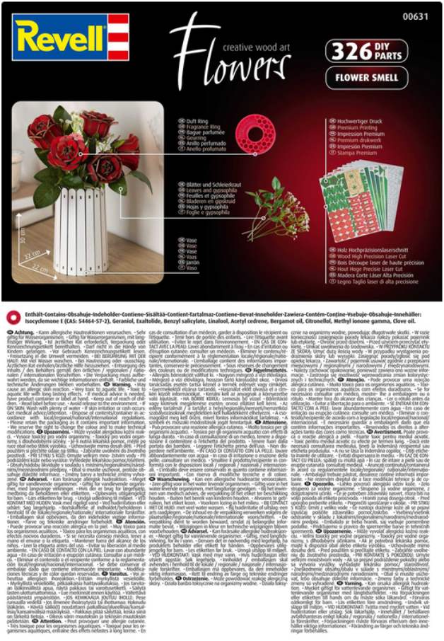 3D Puzzle Revell Flowers 00631 - Dream of Roses