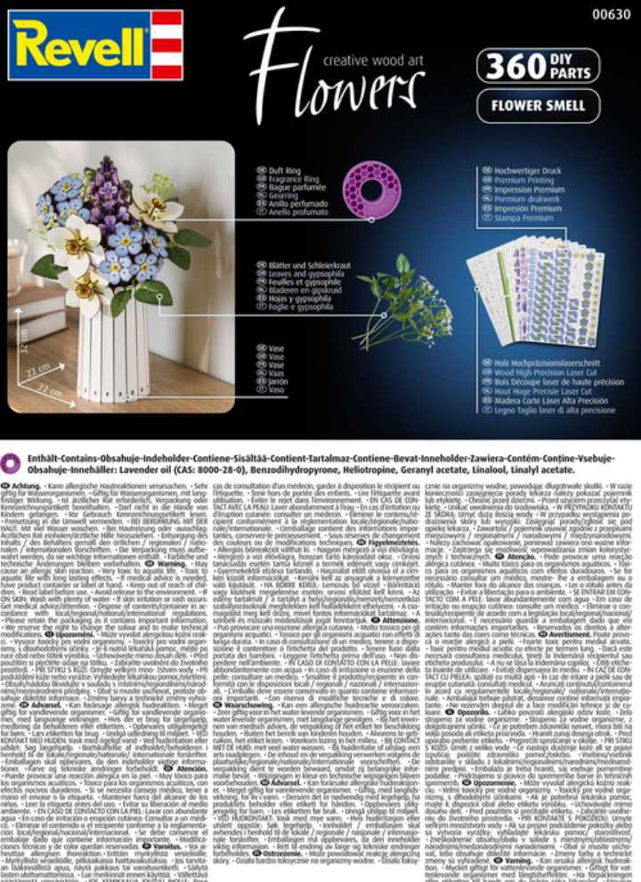 3D Puzzle Revell Flowers 00630 - Blossom Festival