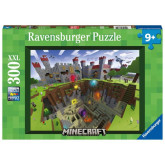 Ravensburger Puzzle Minecraft 300 XL dílků