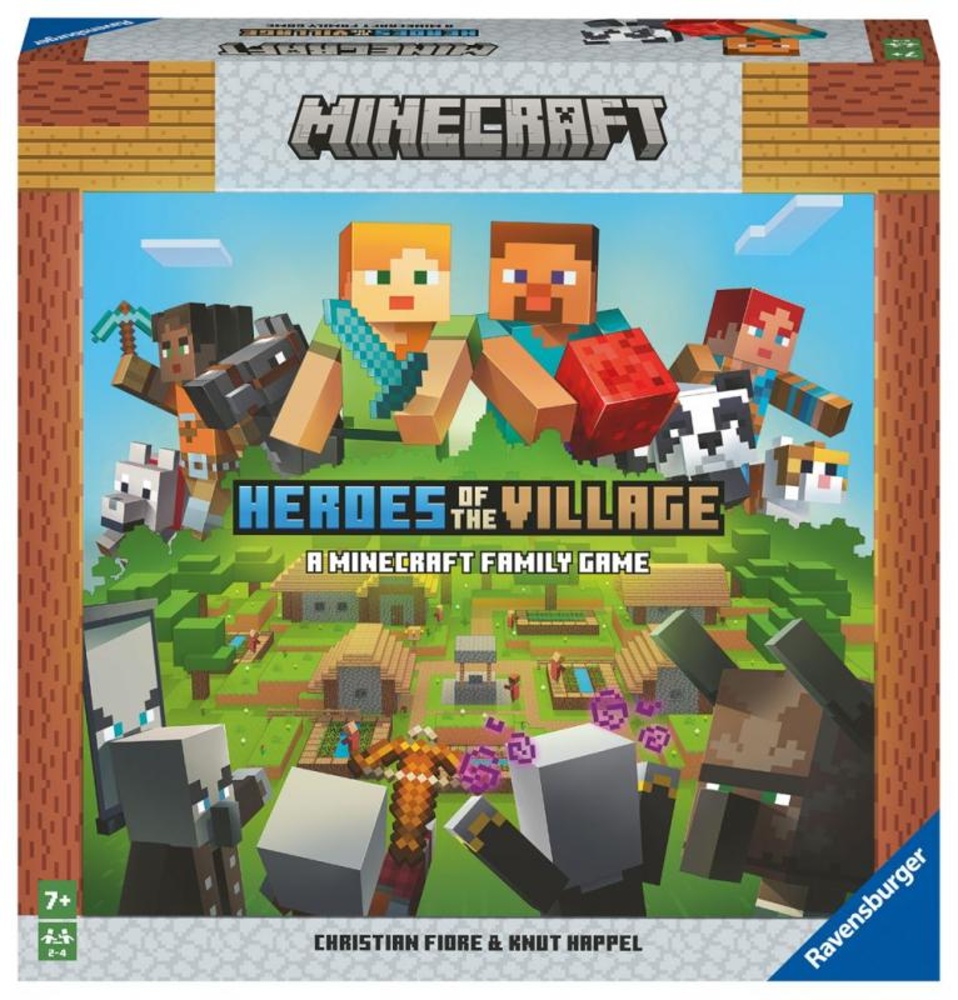 Minecraft - Heroes of the Village, desková hra