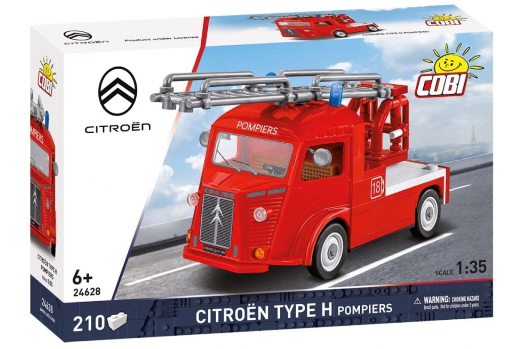 Cobi 24628 Citroën Type H Hasiči 1:35, 210 kostek