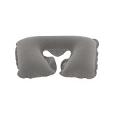 Nafukovací cestovní polštářek, Šedá podkova 37x24 cm