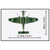 Cobi 5767 II WW Junkers JU 87G-2 STUKA, 1:32, 571 kostek, 2 figurky