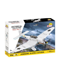 Cobi 5768 II WW Junkers JU 87D-3 STUKA, 1:32, 556 kostek a 2 figurky