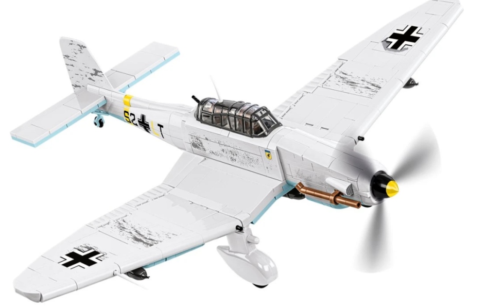 Cobi 5768 II WW Junkers JU 87D-3 STUKA, 1:32, 556 kostek a 2 figurky