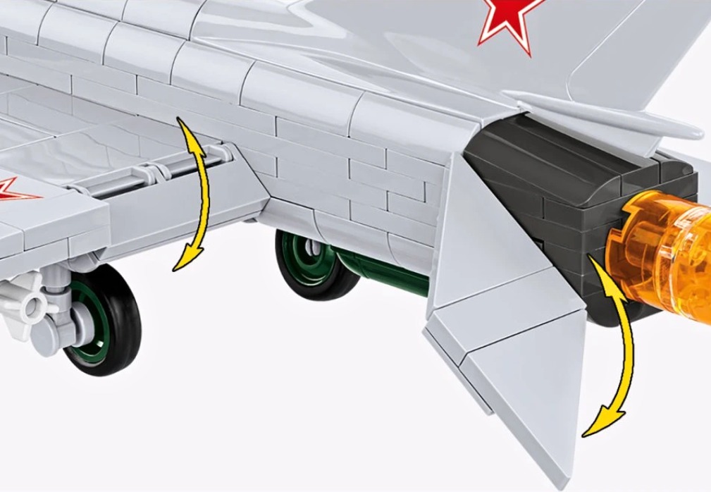 Cobi 5918 MIG-21 MF (Polsko / SSSR), 1:48, 381 kostek
