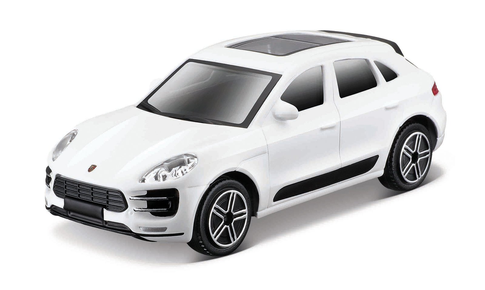 Bburago Multicar Carrier Scania 770S a Porsche Macan 1:43