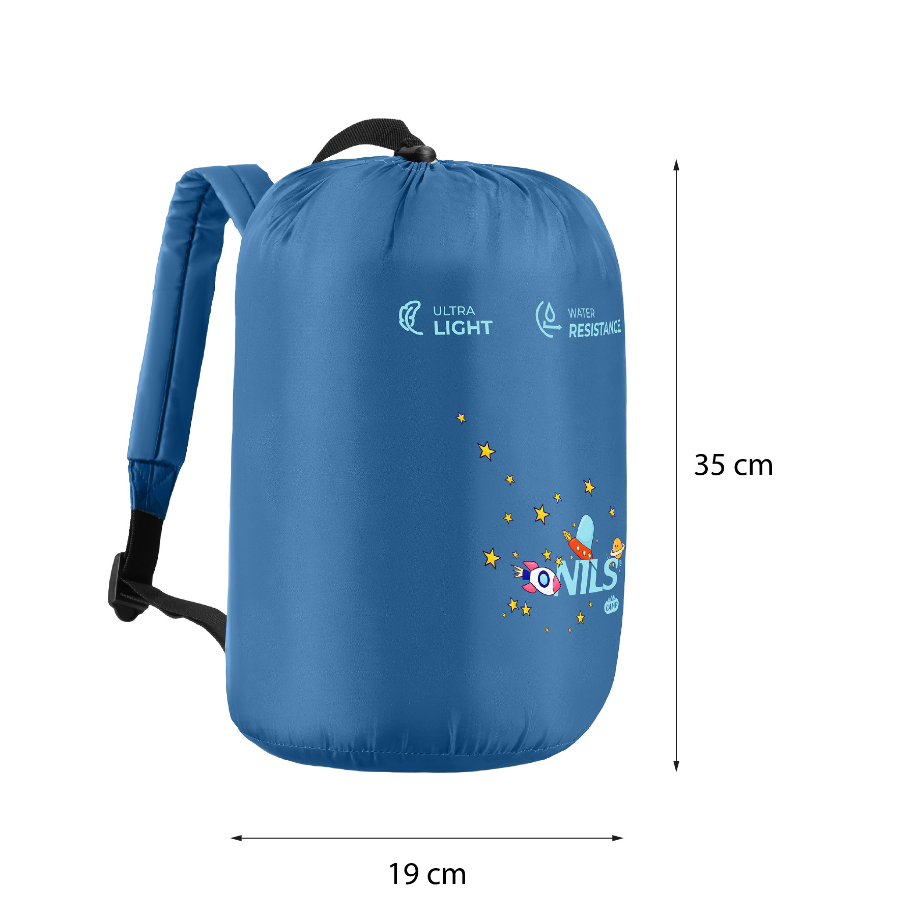 Dětský spací pytel NILS Camp NC3201 vesmír