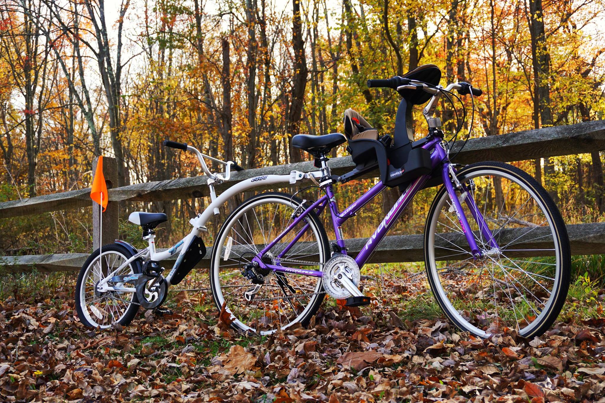WeeRide Co-Pilot Dětské přípojné kolo, bílé