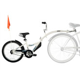 WeeRide Co-Pilot Dětské přípojné kolo, bílé