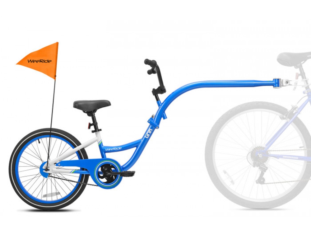 WeeRide Link Dětské přípojné kolo, modré