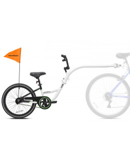 WeeRide Link Dětské přípojné kolo, bílé