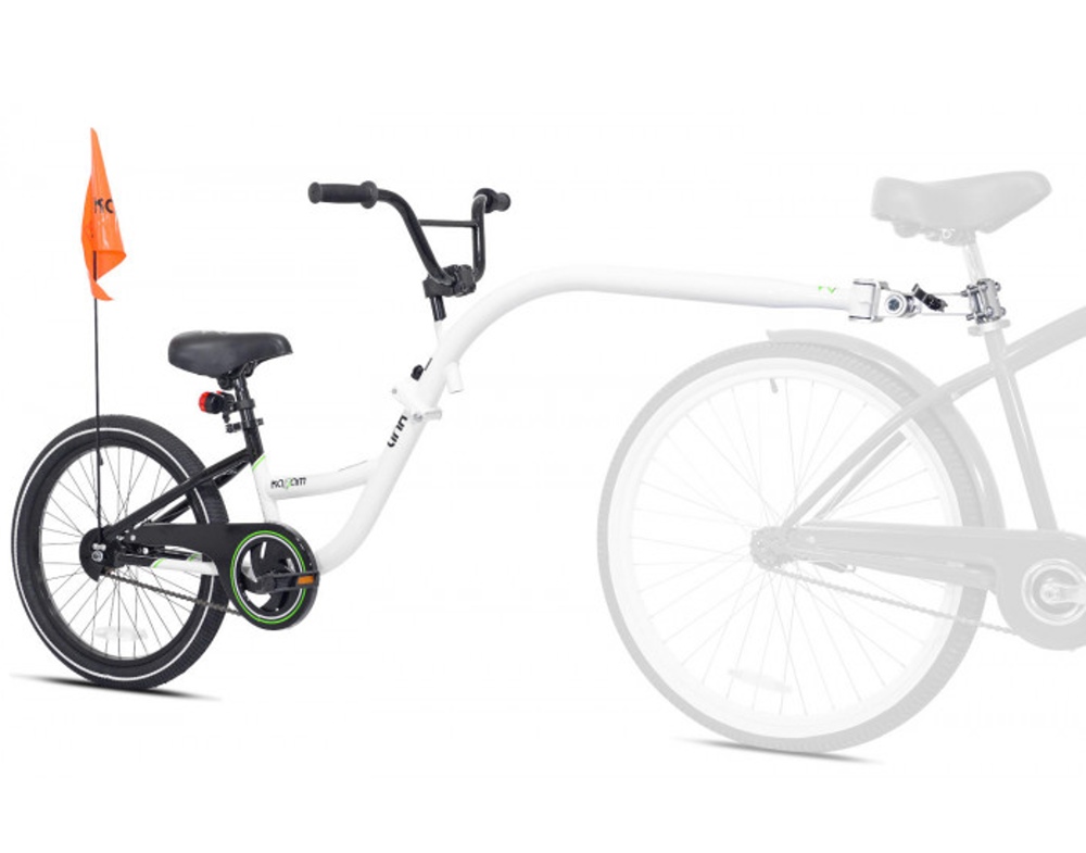 WeeRide Link Dětské přípojné kolo, bílé