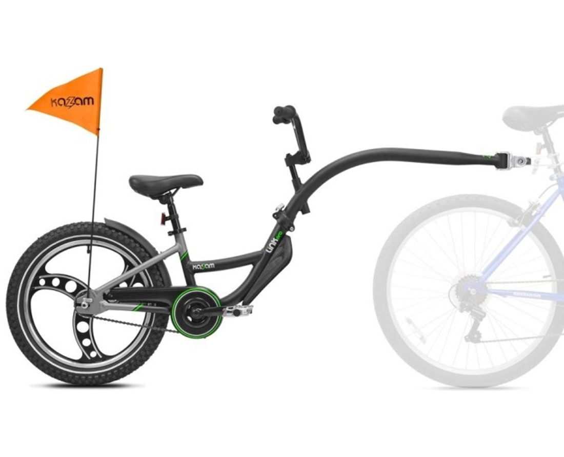 WeeRide Link Pro Dětské přípojné kolo, černé