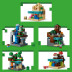 LEGO Minecraft 21589 Mini biomy