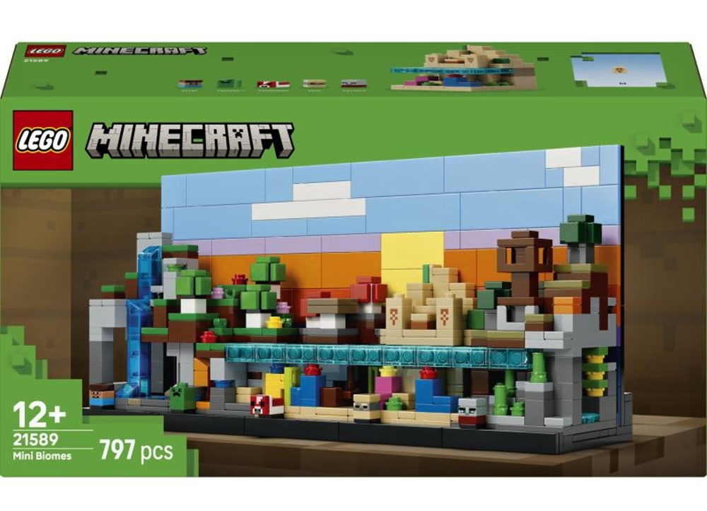 LEGO Minecraft 21589 Mini biomy