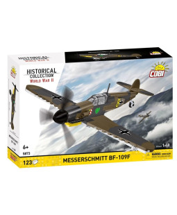 Cobi 5873 II WW Messerschmitt BF-109F, 1:48, 123 kostek