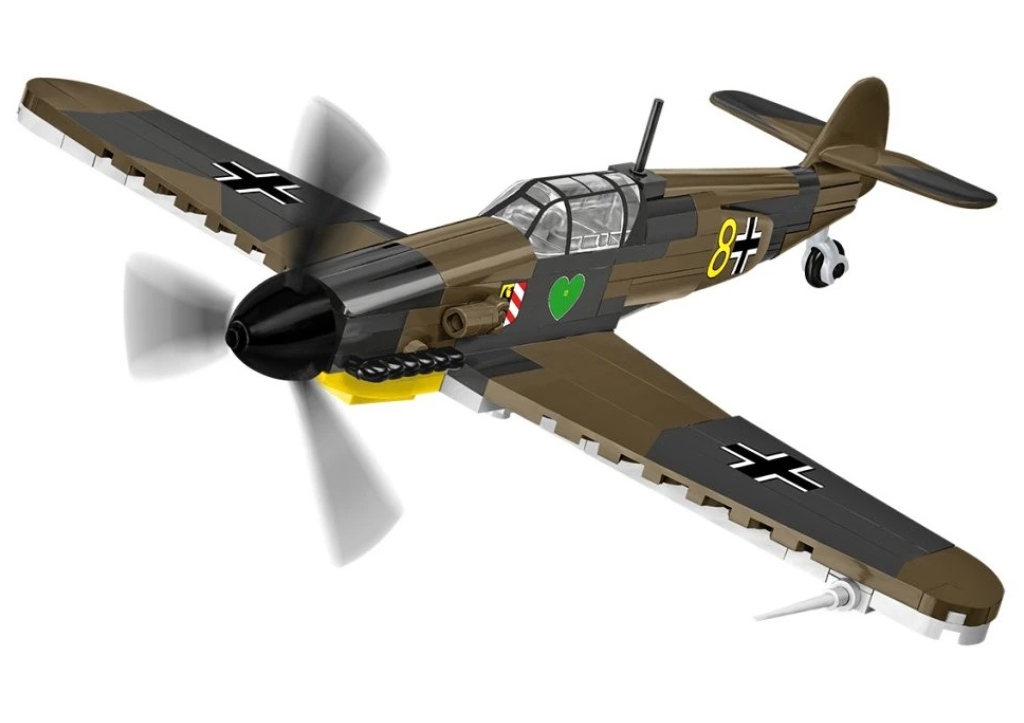 Cobi 5873 II WW Messerschmitt BF-109F, 1:48, 123 kostek
