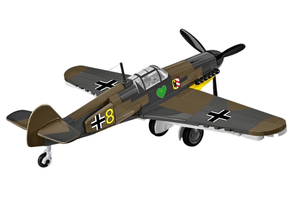 Cobi 5873 II WW Messerschmitt BF-109F, 1:48, 123 kostek