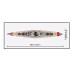 Cobi 4860 II WW Battleship Bismarck, 1:300, 3204 kostek