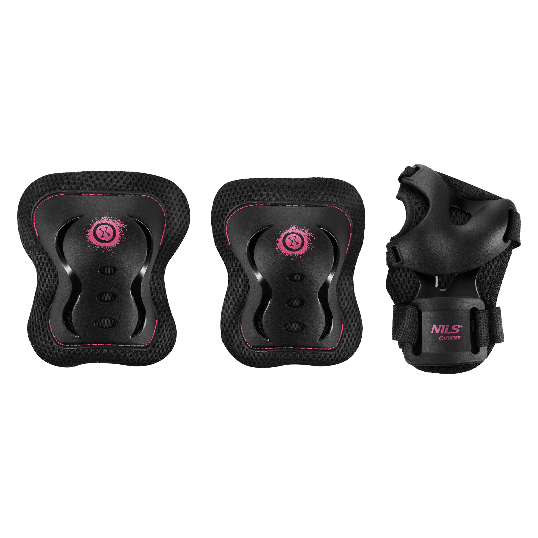 Souprava chráničů NILS Extreme H320 Fly růžová, vel. XL
