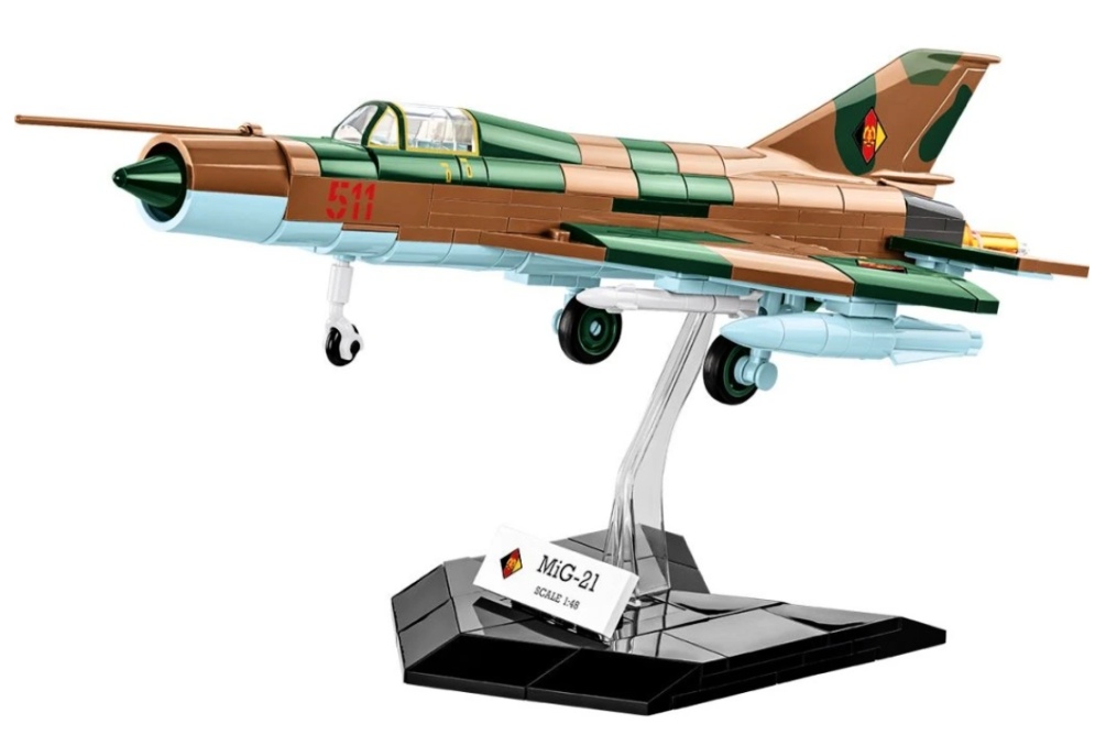 Cobi 5919 MIG-21 ČSSR / NDR, 1:48, 396 kostek