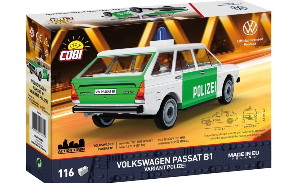 Cobi 24645 Volkswagen Passat B1 Variant Policie, 1:35, 116 kostek