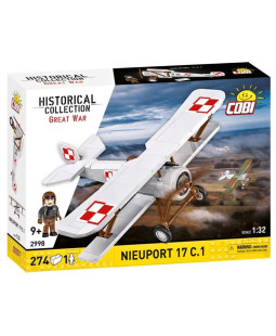 Cobi 2998 Great War Nieuport 17 C.1, 1:32, 274 kostek
