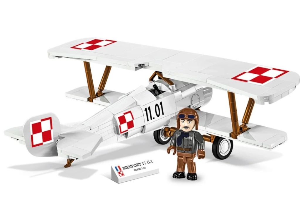 Cobi 2998 Great War Nieuport 17 C.1, 1:32, 274 kostek