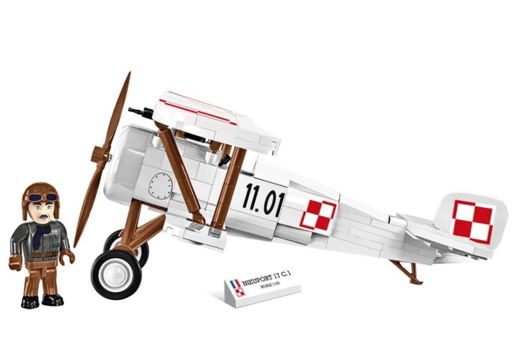 Cobi 2998 Great War Nieuport 17 C.1, 1:32, 274 kostek
