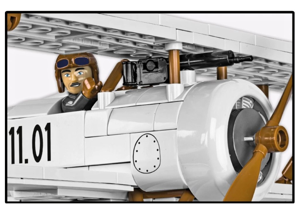 Cobi 2998 Great War Nieuport 17 C.1, 1:32, 274 kostek